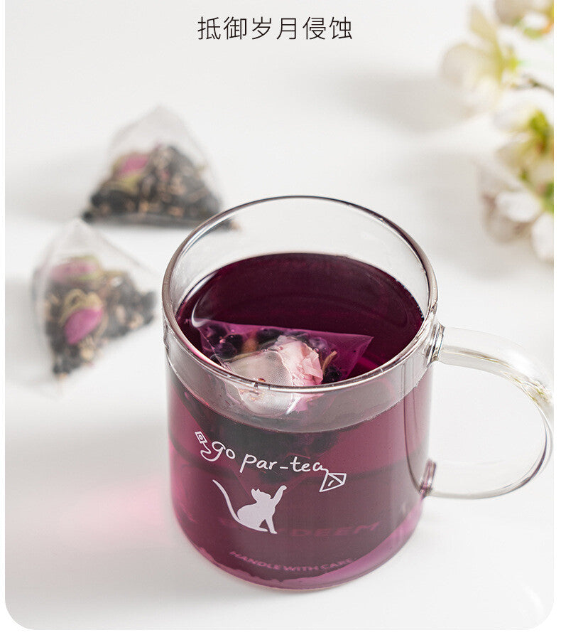 Women's Wellness Herbal Blend Black Goji Rose Tea