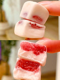 150g Juice Flavored Snack  Heart Filled Soft Candy White Peach Strawberry