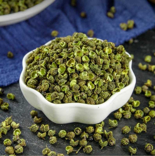 250g Chinese Sichuan Flower Pepper Szechuan Peppercorns Green pepper Ma Jiao, 麻椒