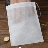 100pc Extra Large Empty Teabags String Heat Seal Filter Paper Herb Loose Tea Bag