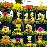 Blume Tee Blühende Tee Kugeln Blühende Tee 130g 16 Arten Handgemachte Blüte