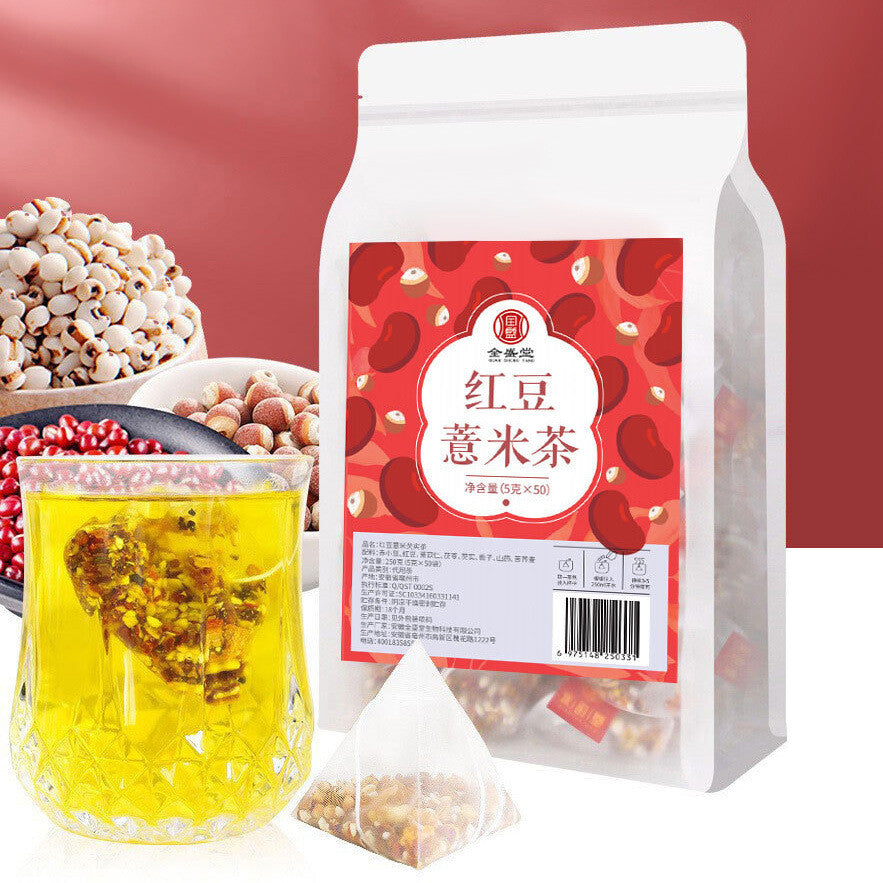 Red Bean Barley Tea Health Tea 50 Bags/bag Flower Tea Bag Triangle Bag Main image