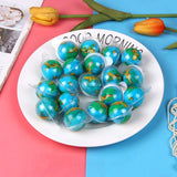 30pcs Fruit Flavored 3D Gummy Ball Candy Spherical Gum Eyeball Gummy Candy