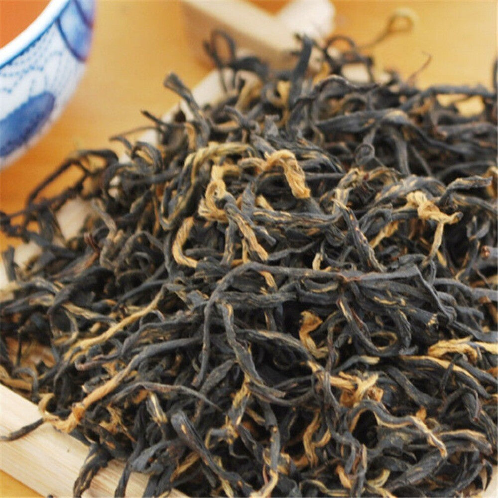 Jin Jun Mei Black Tea Organic Premium Chinese Red Tea Loose Leaf Green Food