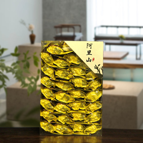 250g Ali Mountain Carbon Baked Oolong Green Tea High Altitude Organic Green Tea