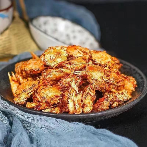 Crispy Dried Baby Crab Sweet & Spicy Baby Crab Seafood Snacks Instant Snacks