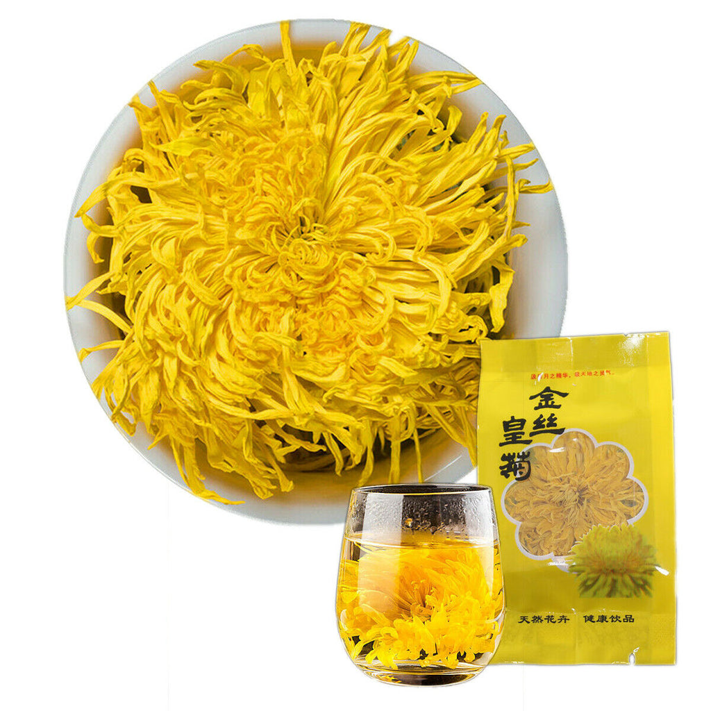 Yellow Chrysanthemum Tea Big Flower Scented Tea Natural Herbal Health Tea
