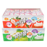 Zai Zai Lollipops Boxed Assorted Fruit Flavors Kids Nostalgic Candy Bulk