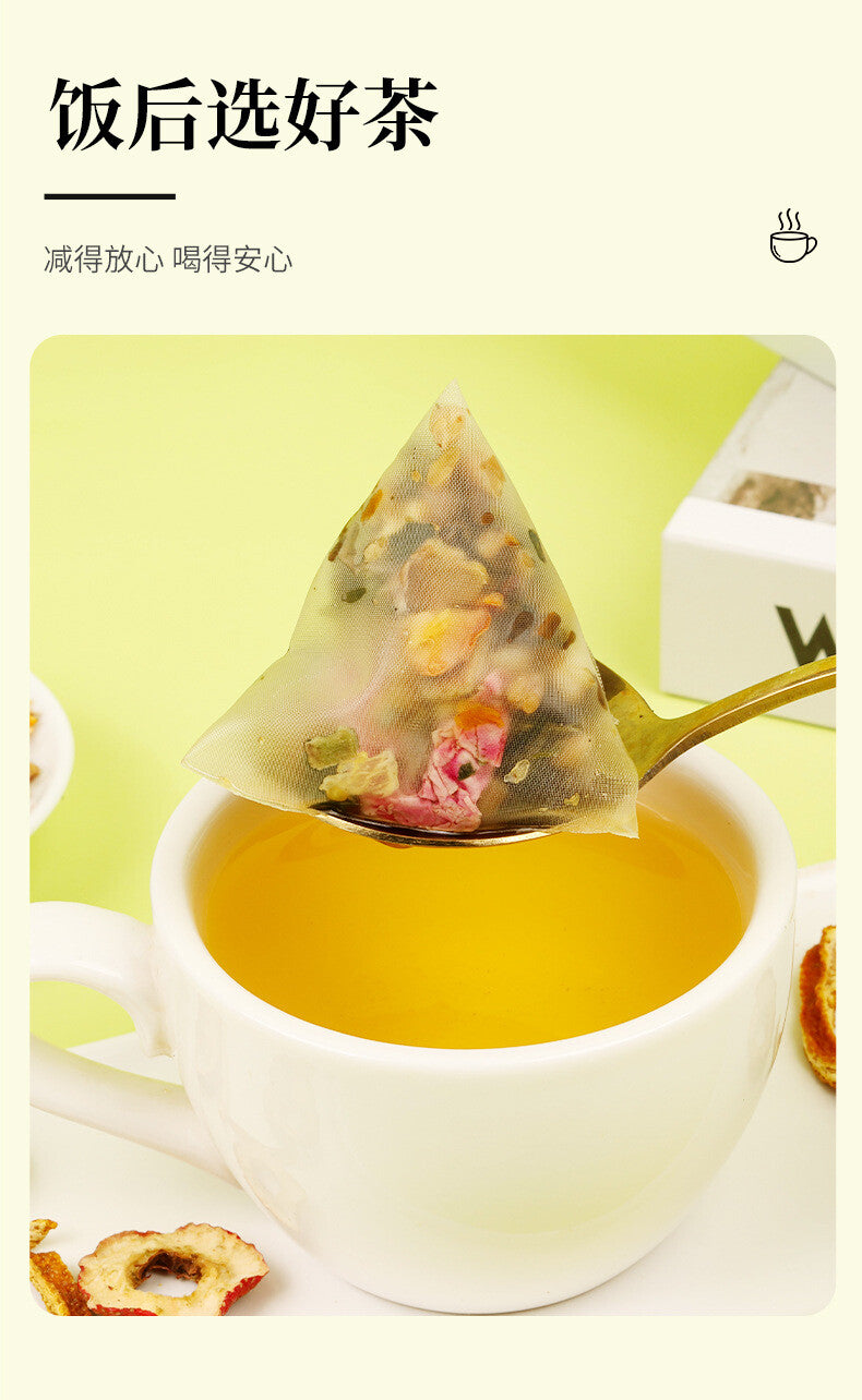 Winter Melon Cassia Herbal Tea Hawthorn Rose Natural Oil Cleansing