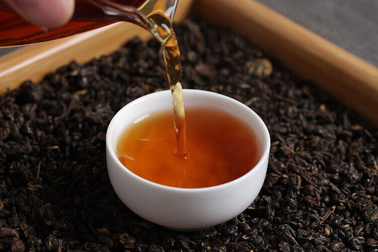 500g Yunnan tea Fengqing black tea KungFu black tea Two-leaf red conch black tea