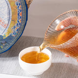 357gGreat ValueYunnan Pu-erh Tea Cake Song Raw Puerh Tea Tree King Healthy Drink