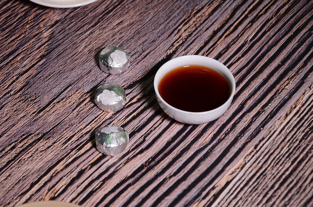 Yunnan Small Tuo Tea Jasmine Mini Small Tuo Tea Puerh  Ripe Tea 500g