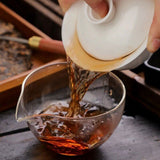 2022 Haiwan Ripe Pu-erh Cake 357g Menghai Qizi Premium