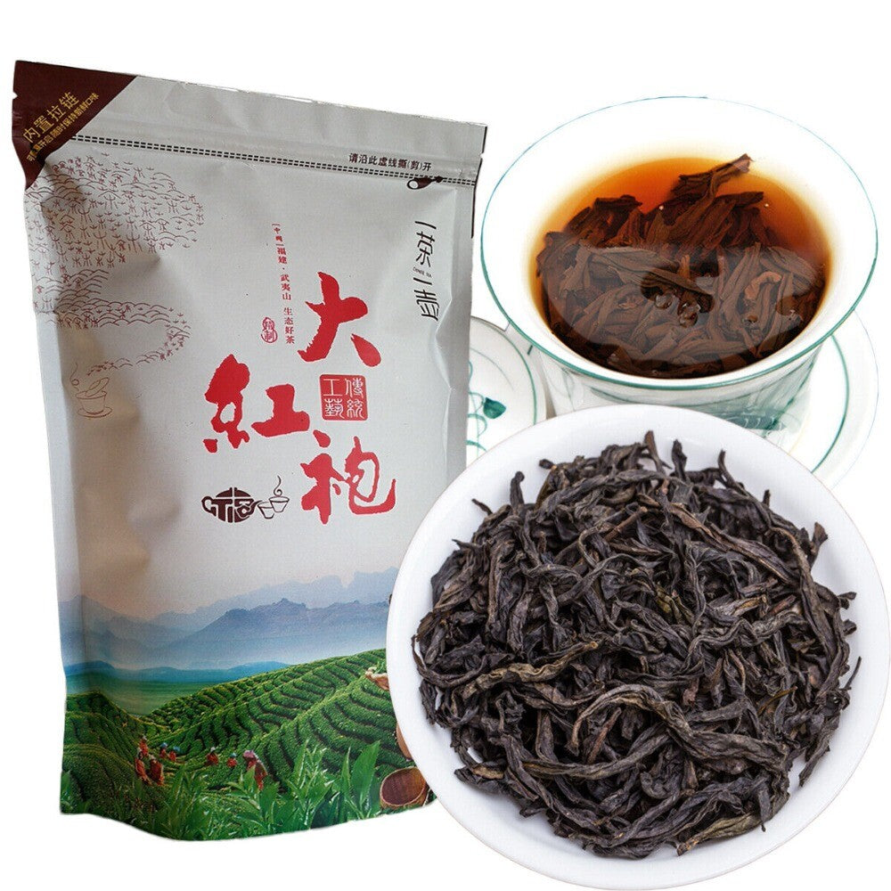 Wuyi Da Hong Pao Oolong Tea 250g Big Red Robe Loose Leaf Black Main image