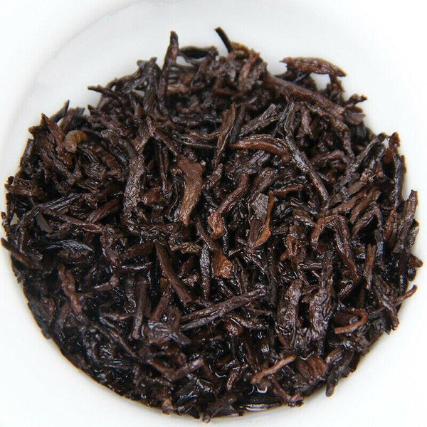 357g Menghai Palace Golden Ripe Puer Tea,2017 Gong Ting Jin Ya Shu Puer Tea