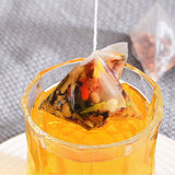 Goji Berry, Lily, Jujube, and Rose Tea Bags - Triangular Tea Bags for Wellness