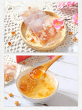 15g*10 small packaging boxes peach gum soap horn rice snow swallow combination