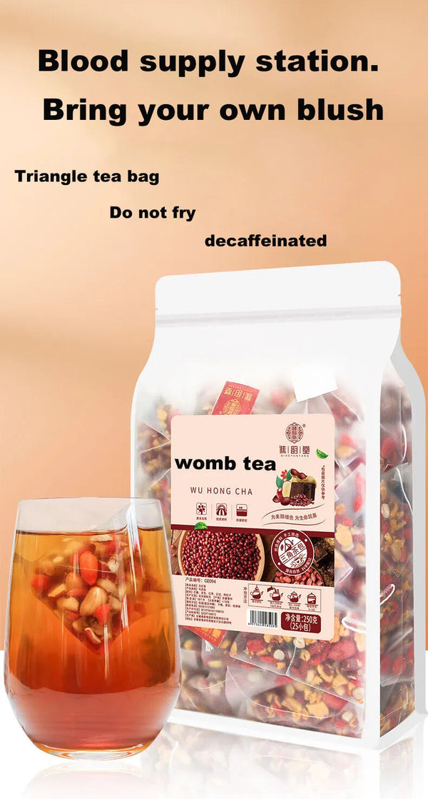 China Herbs PCOS Tea Fertility Health Womb Warm Tea Hormonal Balance 250g