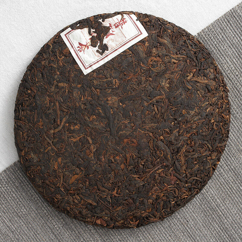 357g Yunnan Pu'er Tea Banzhang Golden Buds Pu'er Ripe Cake Seven Seeds Cake Tea Secondary image