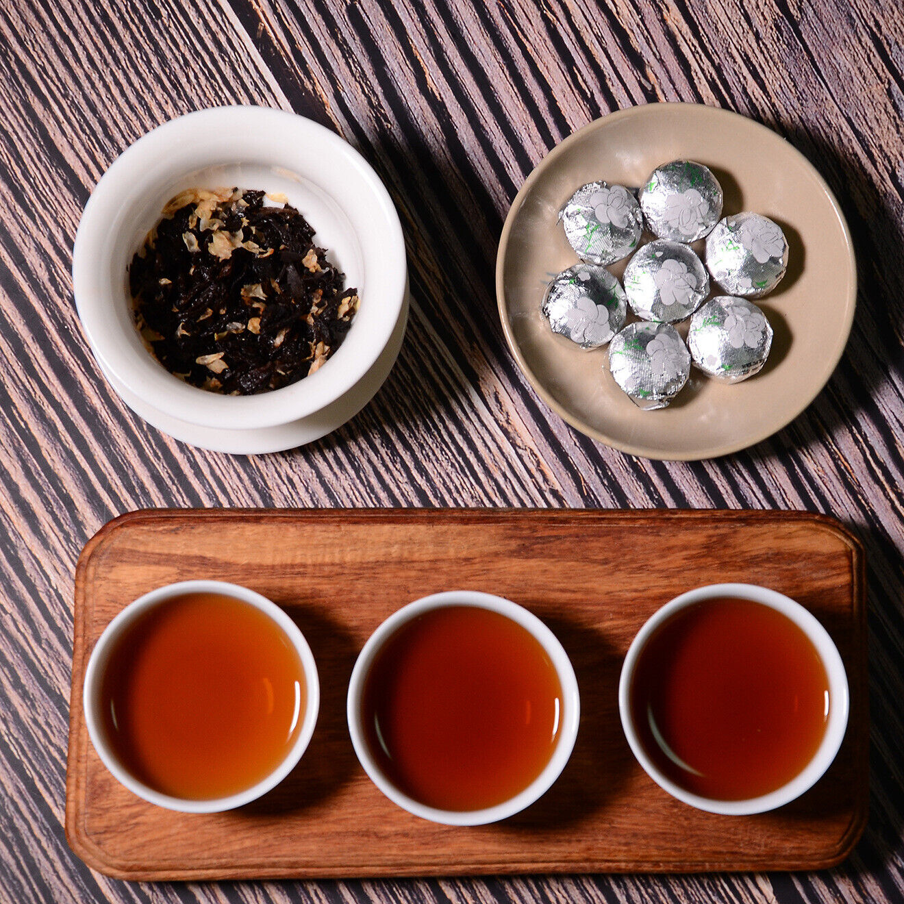 Yunnan Small Tuo Tea Jasmine Mini Small Tuo Tea Puerh  Ripe Tea 500g