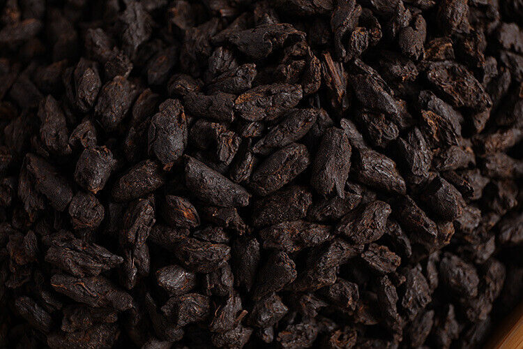 Yunnan Puerh Menghai Ripe Tea Jasmine Tea Fossil 500g Tin