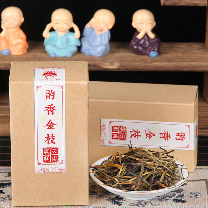 Rhyme Fragrant Golden Branch Yunnan Fengqing Dianhong Black Tea Gongfu Black Tea Secondary image