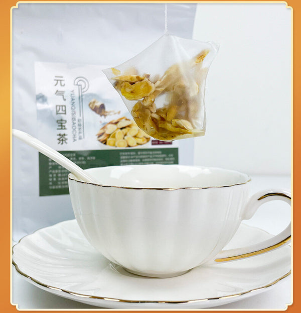Astragalus, Codonopsis,Ophiopogon Vital Four Treasure Tea with American Ginseng