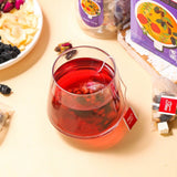 Rose Mulberry Poria Herbal Tea Floral Blend Refreshing