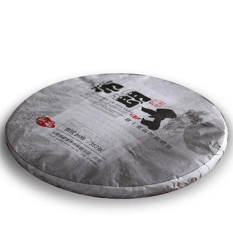 357g Yunnan Pu'er Tea Bulang Mountain Raw Cake Big Old Tree Seven Seeds Cake