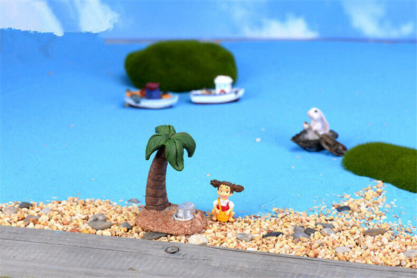 Micro Landscape Garden Deco Mini Simulation of Coconut Trees Decoration Supplies