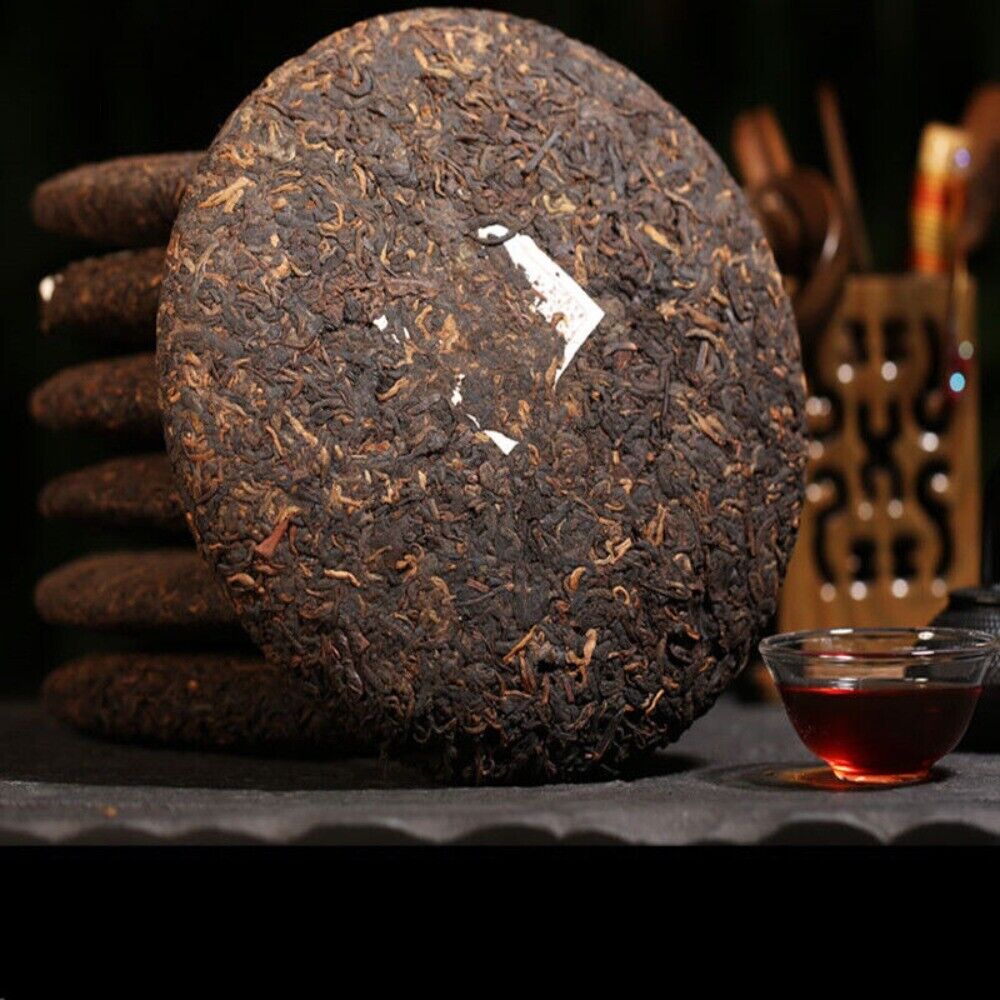 Yunnan Ripe Puerh Wishful Cake 357g Top Class Cooked Shu Premium Secondary image