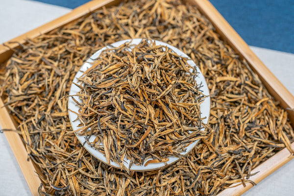 500G Yunnan Black Tea Mini Gold Needle Fengqing Dian Hong Tea Small Gold Needle