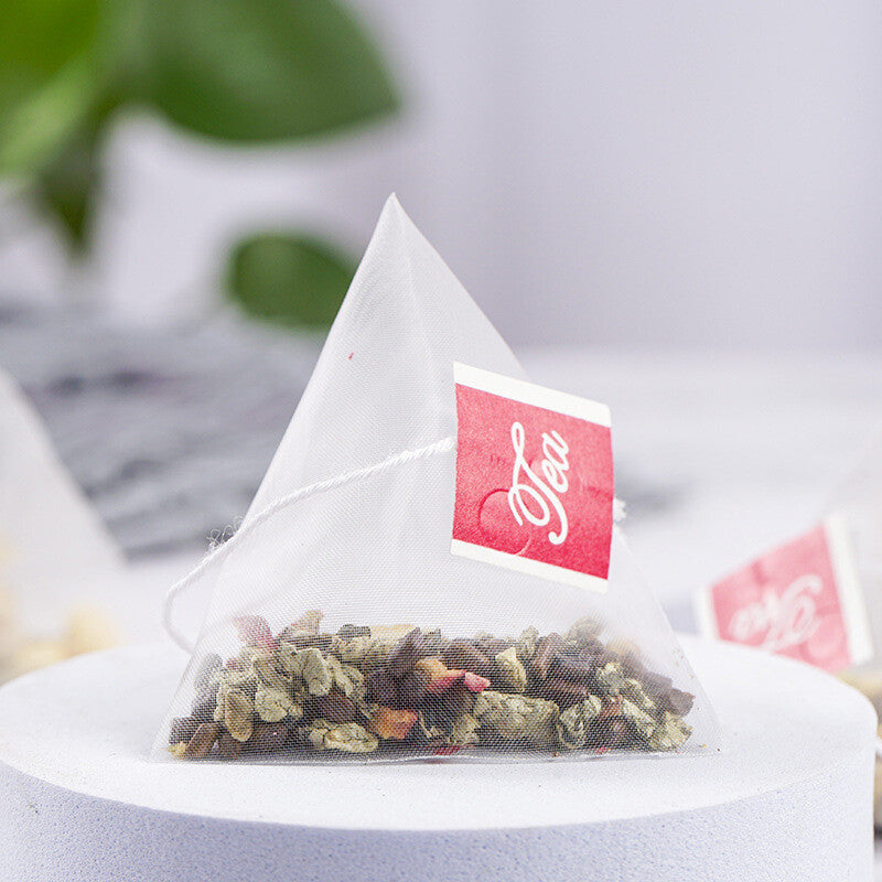Lemon Lotus Leaf Tea Combination Triangle Tea Hawthorn Lemon Honey Tea Bag Secondary image