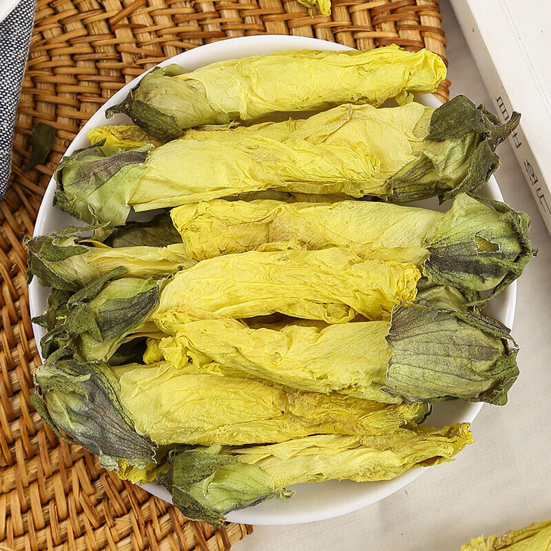 Okra Flower Tea Bulk Dried Okra Flowers 500g Secondary image