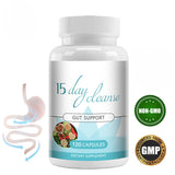 15 Day Cleanse Colon Cleansing Capsules Gut and Colon Support  30 Capsules