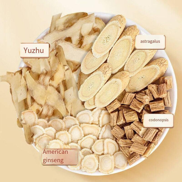 7g*10 Yuanqi Sibao Health Tea Codonopsis Astragalus Yuzhu American Ginseng