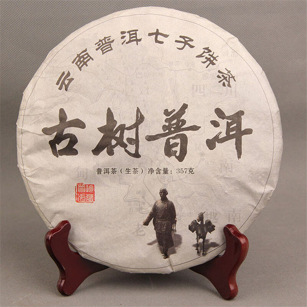 cha Pu-erh Tea 357g Chinese Puer Tea Cake Old Tree Kung Fu Black Tea Green Food