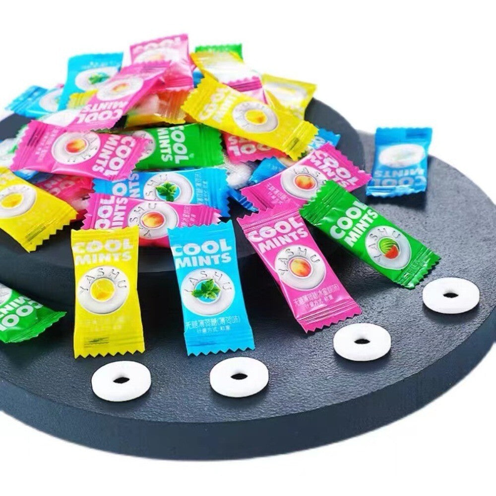 Sugar Free Fruit Mints Fresh Breath Party Candy Assorted Flavors