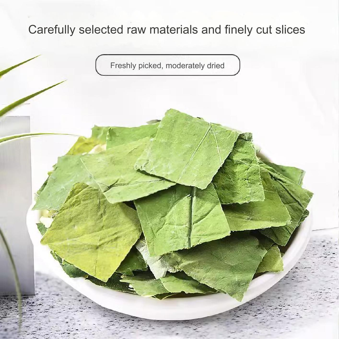 Treasureof Weishan Lake in China Wild Dried Lotus Leaf Refreshing and Health Tea