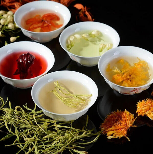 Dried Flower Tea Cake 200g Natural and Healthy Dried Flower Tea Rose Flower Cake