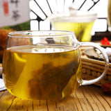 Green willow healthy tea Autumn blood sugar tea Herbal tea Quini leaf Sallow