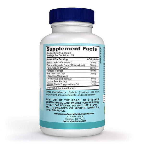 Intestinal Cleansing and Dissolving Capsules 15 day deanse capsules 30 capsules