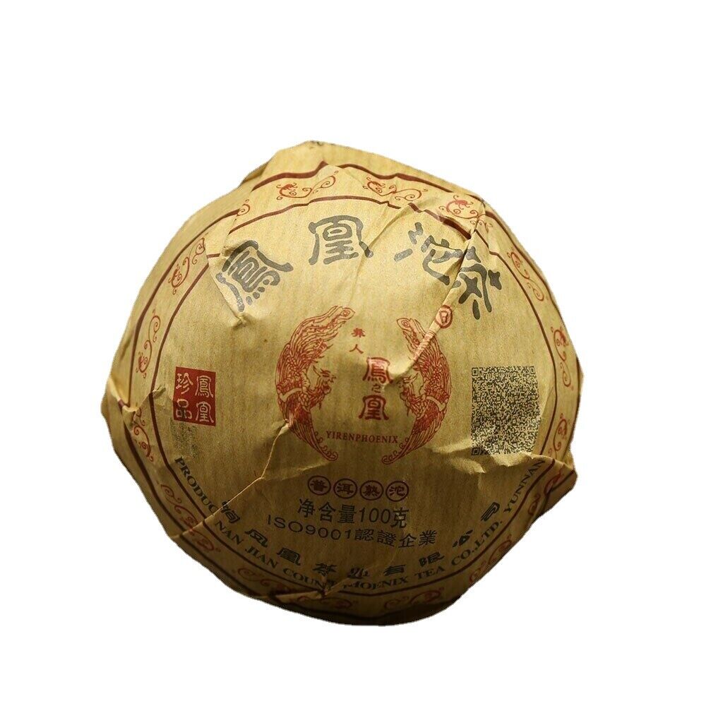 100g Health Ripe Pu Erh Tea Liren Phoenix Tuocha Shu Puer Tea Main image