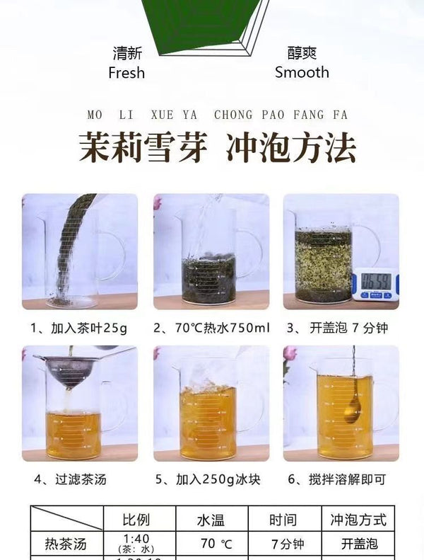 Jasmine Sprouts Gui Fu Lan Milk Tea Strong Aroma