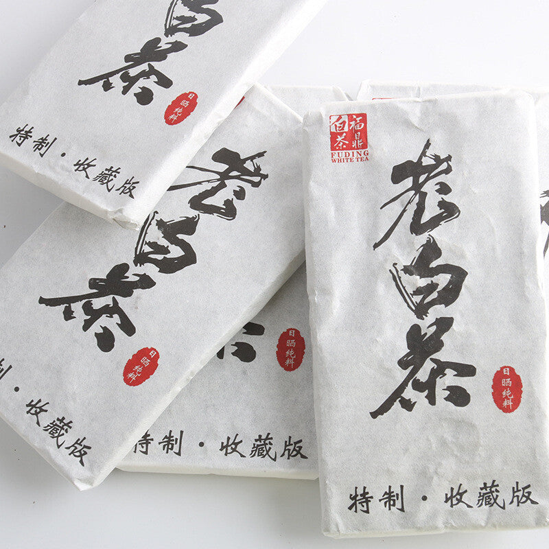 500g Alpine Sun Date Fragrant Tea Fuding White Tea Shou Mei Tea Brick Main image