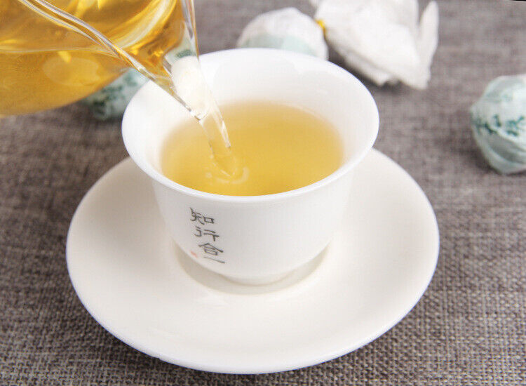 Glutinous Rice Fragrance Pu'er Raw Tea Dragon Pearl 500g Pu'er Tea Tuocha