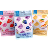 Freeze-Dried Fruit Yogurt Cubes Strawberry Blueberry Yellow Peach Snacks