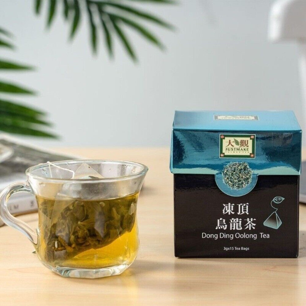 Taiwan Dong Ding Oolong Tea 15 Pack Aromatic Flavor Premium Triangle Secondary image
