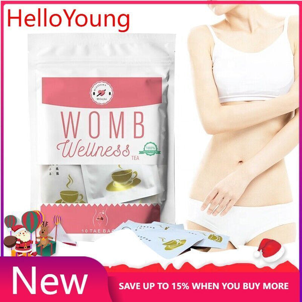 100% Fibroid Tea Warm Womb Detox Tea 10 Bags Famale Healthy Tea Bag