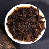 Yunnan Old Comrade Haiwan Shou Puer Tea，2018 LaoTongZhi 7578 Ripe Puer